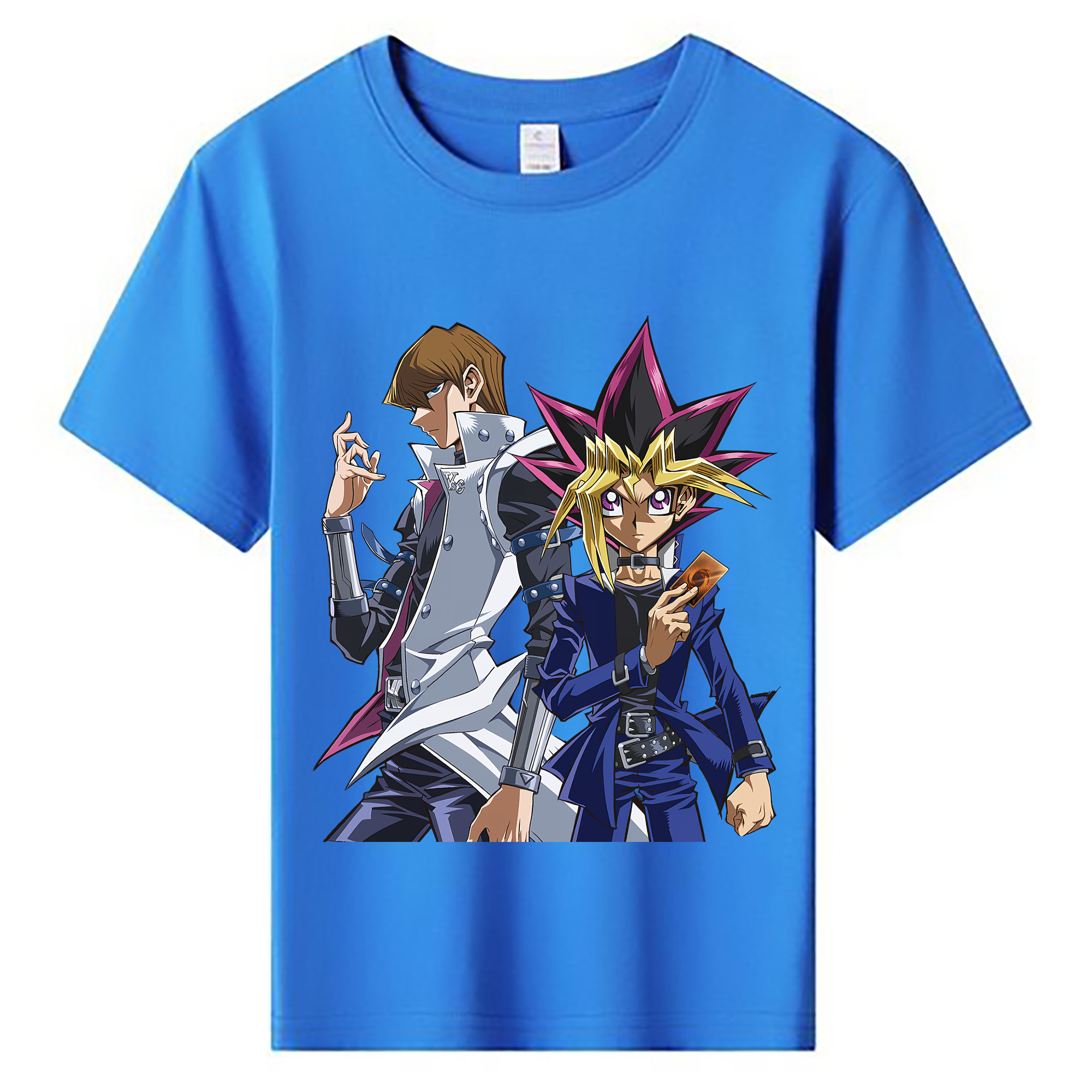 （画像用） 遊☆戯☆王 Yu-Gi-Oh! 綿100％キッズTシャツ（フロントプリント）